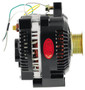 Powermaster 200 Amp 12V Black Serpentine Alternator for Late Model Ford 3G 57759