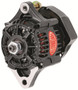 Powermaster 75 Amp 12V Black Race Alternator for Denso 93 mm | 8182