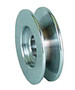 Powermaster Alternator Pulley V-Belt 1 Groove 5.25in Aluminum Gray | 183