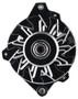 Powermaster Alternator GM CS130 140 Amp Chrome V-Belt for GM 4/6-Cyl | 378011