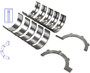 Enginetech RMCR287AP | Premium Re-Ring Kit for 04-07 Chrysler/Jeep 4.7L/287 V8