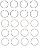 Enginetech S82124 | Premium Piston Rings for 97-12 Hyundai/Kia 2.0L/1975 L4