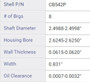 Enginetech BB305J | Rod Bearings for various GM 6.0/6.6/7.0/7.5/7.7/8.2L