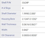 BB620J | Rod Bearings for various 62-03 GM/Chevrolet 1.8/2.0/2.2/2.3/2.5L