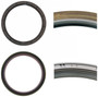 Enginetech S7632 Rear Main Seal for 2000-2013 Dodge Jeep Mitsubishi Ram - OEM-Spec Replacement - Direct OEM Replacement - Stock Replacement