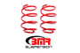 BMR V8 Front Performance Lowering Springs (Red) for 16-17 Camaro 6th Gen