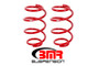 BMR Front Performance Lowering Springs (Red) for 15-17 Mustang S550