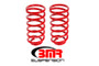 BMR 1in Drop Rear Lowering Springs (Red) for 79-04 Mustang exc IRS
