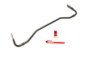 BMR Rear Hollow 22mm Adj Sway Bar (Black) for 08-09 Pontiac G8