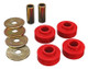 Energy Suspension Red Differential Carrier Bushing Set for Ford Mustang 4.1126R
