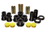 Energy Suspension Black Rear Leaf Spring Bushing Set for GM | 3.2142G