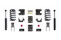 Max Trac Suspension 2"/4" Lowering Kit (Coils, Single Cab) | K331524-6