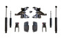 Max Trac Suspension 2"/4" Lowering Kit (Spindles, Hd Rotors) | Ks330524H