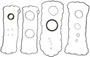 Enginetech F365K-1 Full Gasket Set OEM-Spec for 1995-1997 Ford F-250 F-350 5.8L 351ci V8 - Complete Engine Sealing Kit