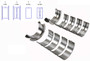 Enginetech BC240J.030 0.030 Undersize Main Bearing Set for 1962-2001 Ford Lincoln Mercury 3.3L-5.0L I6 - Complete OEM-Spec Main Bearing Set