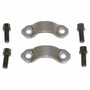 Crown Automotive 4006698K U-Joint Strap Kit - Includes Straps & Bolts - Fits 1974-2006 Jeep TJ, YJ, XJ, ZJ, WJ & More
