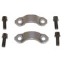 Crown Automotive 4006698K U-Joint Strap Kit - Includes Straps & Bolts - Fits 1974-2006 Jeep TJ, YJ, XJ, ZJ, WJ & More