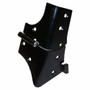 Crown Automotive 55075703AH Left Windshield Hinge - Fits 1997-2006 Jeep TJ Wrangler (Black Primed)
