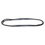 Crown Automotive 55176430AD Windshield Weatherstrip - Fits 1997-2006 Jeep TJ Wrangler (Outer Glass Seal)
