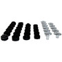 Crown Automotive 55176180K Body Mount Set Front & Rear Left & Right Upper & Lower - Fits 1997-2006 Jeep