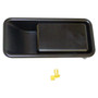 Crown Automotive 55176548AB Left Outer Door Glass Weatherstrip - Fits 1997-2006 Jeep TJ Wrangler w/ Full Doors