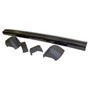 Crown Automotive 55026257K 5-Piece Black Rear Bumper Kit - Fits 1984-1996 Jeep XJ Cherokee