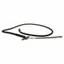 Crown Automotive J5355324 Right Rear Parking Brake Cable for 1976-1978 Jeep CJ-5, CJ-7 w/ 11" Brakes - 62" Bolt-On