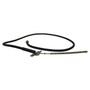 Crown Automotive J5355324 Right Rear Parking Brake Cable for 1976-1978 Jeep CJ-5, CJ-7 w/ 11" Brakes - 62" Bolt-On