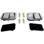 Crown Automotive 5758172MK Exterior Door Handle Set Front Left & Right Inner & Outer - Fits 1997-2006 Jeep TJ Wrangler