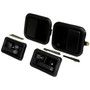 Crown Automotive 55076222MK Exterior Door Handle Set Front Left & Right Inner & Outer - Fits 1997-2006 Jeep TJ Wrangler