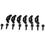 Crown Automotive 55397093K8 Roof Panel Nut Front & Rear Left & Right - Fits 2007-2018 Jeep JK Wrangler