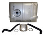 Crown Automotive 8128585K 15-Gallon Fuel Tank Kit for 1978-1983 Jeep CJ-5 & 1978-1986 CJ-7 - Incl. Hoses & Hardware