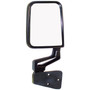 Crown Automotive 82201773 Door Mirror Front Left - Fits 1987-2006 Jeep YJ, TJ Wranglers, Black