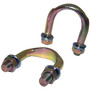 Crown Automotive A490K Universal Joint U-Bolt Kit Front or Rear - Fits 1941-1945 Jeep CJ-2A