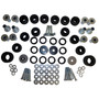 Crown Automotive 5462446MK Body Mount Set Front & Rear Left & Right Upper & Lower - Fits 1979-1986 Jeep CJ-5, CJ-7, & CJ-8