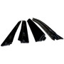 Crown Automotive 55235408K4 Door Window Belt Weatherstrip Kit Front Left & Right Inner & Outer - Fits 1984-1996 Jeep XJ Cherokee