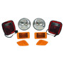 Crown Automotive LK6 for 1997 Jeep TJ Wrangler Complete Light Master Kit - Headlights, Markers, Parking & Tail Lights, Direct OE Replacement