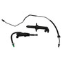 Crown Automotive 52060132K for 2007-2011 Jeep JK Wrangler LHD Clutch Hydraulic Kit - Master Cylinder, Hose & Slave Cylinder, All Models
