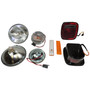 Crown Automotive LK2 Driving Light Kit Front & Rear Left & Right - Fits 1976-1980 Jeep CJ-5 and CJ-7 Models