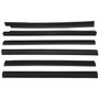 Crown Automotive 55235404MK Door Window Belt Weatherstrip Kit Front & Rear Left & Right Inner & Outer - Fits 1984-1996 Jeep XJ Cherokee