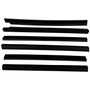 Crown Automotive 55235404MK Door Window Belt Weatherstrip Kit Front & Rear Left & Right Inner & Outer - Fits 1984-1996 Jeep XJ Cherokee