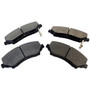 Crown Automotive 68003701AA Brake Pad Set Front Left & Right - Fits 2007-2018 Jeep JF Fiat Freemont