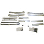 Crown Automotive 55003232K Fender Flare Bracket Front & Rear Left & Right - Fits 1984-1996 Jeep XJ Cherokee, 12 Brackets & Hardware