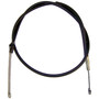 Crown Automotive J0999980 Parking Brake Cable Rear Left or Right - Fits 1972-1975 Jeep CJ-5, CJ-6, 67.5" Long