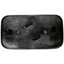 Crown Automotive 55397112AA License Plate Bracket Rear - Fits 2007-2018 Jeep JK Wrangler