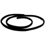 Crown Automotive 55113020AF Door Seal Front Left or Right - Fits 2008-2012 Jeep KK Liberty, Black Rubber, L or R