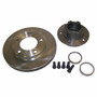 Crown Automotive J5356183 Front Hub and Rotor Assembly for 1976-1978 Jeep CJ-5 and CJ-7 with 1-1/8" Thick Rotor, 6 Bolts, Left or Right, Includes Hub, Cups, Studs