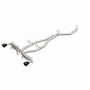 MagnaFlow 19707 SPEQ Series Black Chrome Cat-Back Exhaust System for 2020-2025 Toyota GR Supra 3.0L
