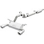 MagnaFlow 19416 Street Series Polished Stainless Cat-Back Exhaust System for 2018-2026 Jeep Wrangler 3.6L