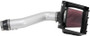 K&N 77-2585KS Typhoon Cold Air Intake System for 2011-2014 Ford F-150 - Silver Tube, Red Filter, 11.91 HP Gain, CARB Legal
